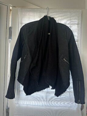 Free People Waxed Jean Jacket